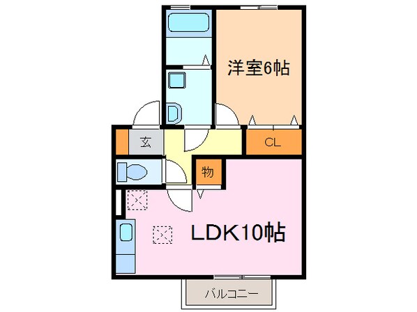 プリメゾンフーガの物件間取画像